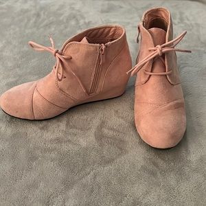 Pink Dream Pairs booties